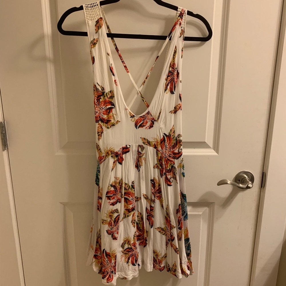 Free people floral sun dress